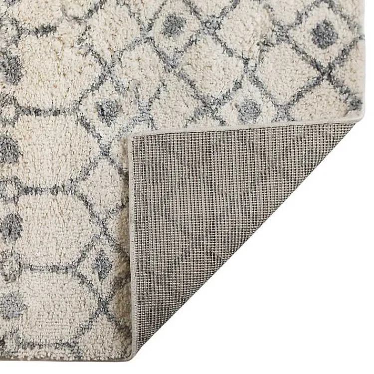 Kirklands Home Diamond Area Rug, 8x10 Gray Online