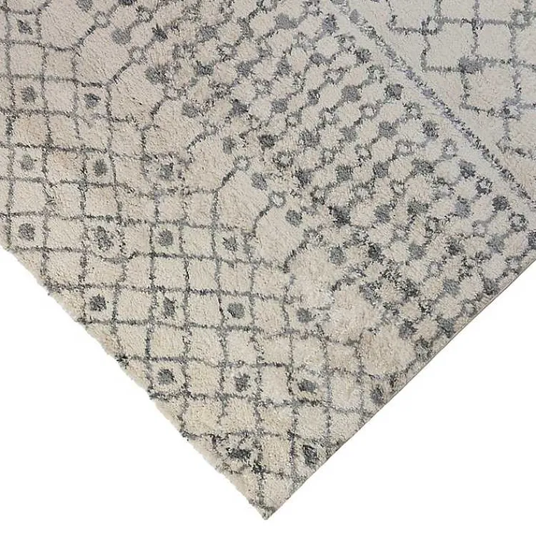 Kirklands Home Diamond Area Rug, 8x10 Gray Online