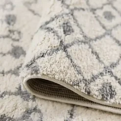 Kirklands Home Diamond Area Rug, 8x10 Gray Online
