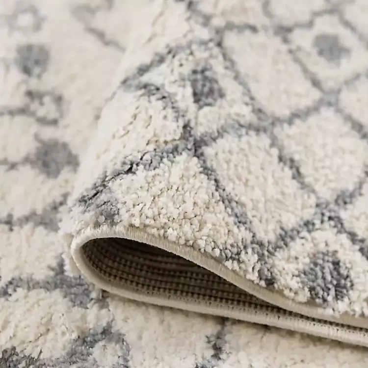 Kirklands Home Diamond Area Rug, 8x10 Gray Online