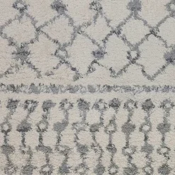 Kirklands Home Diamond Area Rug, 8x10 Gray Online