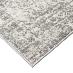 Kirklands Home Distressed Medallion Area Rug, 5x7 Gray Best
