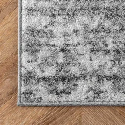 Kirklands Home Gray Distressed Power Loomed Area Rug, 10x14 Outlet