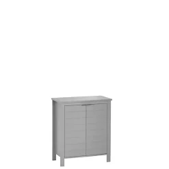 Kirklands Home 2-Door Floor Cabinet Gray Best