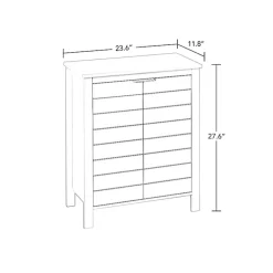 Kirklands Home 2-Door Floor Cabinet Gray Best