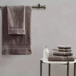 Kirklands Home Egyptian Cotton 6-pc. Towel Set Gray Discount