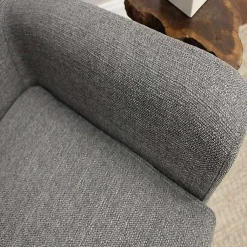 Kirklands Home Ellen Rolled Arms Accent Chair Gray