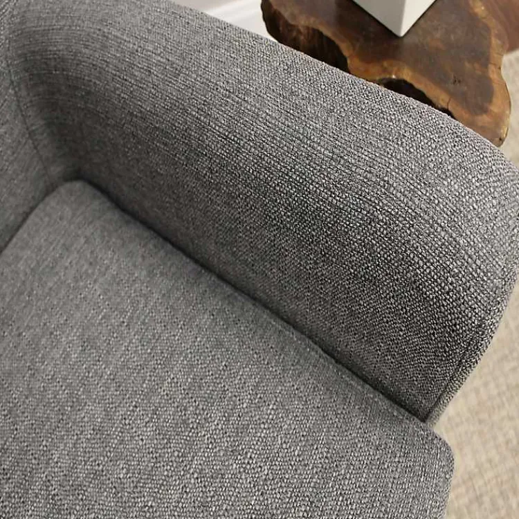 Kirklands Home Ellen Rolled Arms Accent Chair Gray