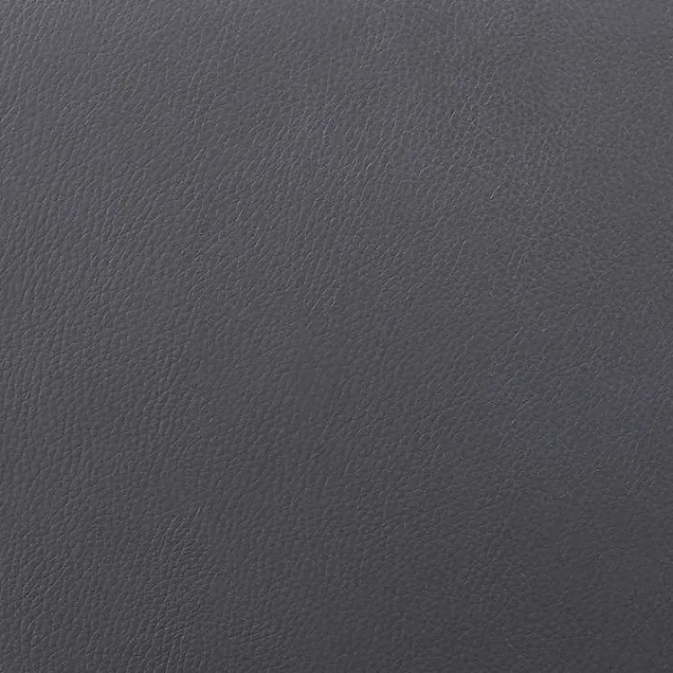 Kirklands Home Faux Leather Tyler Swivel Bar Stool Gray Outlet
