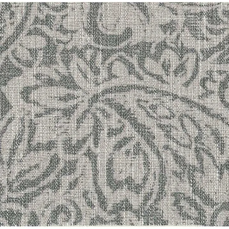 Kirklands Home Floral Parsons Dining Chairs, Set of 2 Gray