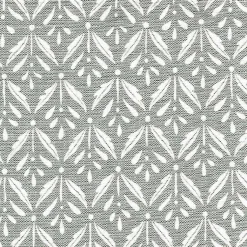 Kirklands Home Gray Floral Upholstered Counter Stool Sale