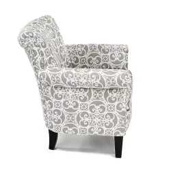 Kirklands Home Fretwork Accent Club Chair Gray Discount