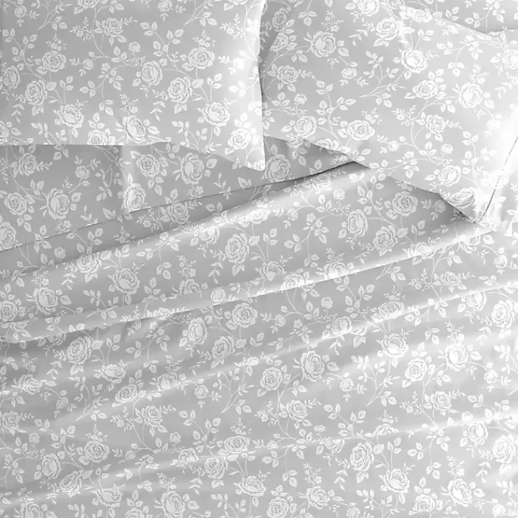 Kirklands Home Garden 4-pc. California King Sheet Set Gray Online