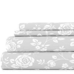 Kirklands Home Garden 4-pc. King Sheet Set Gray Hot
