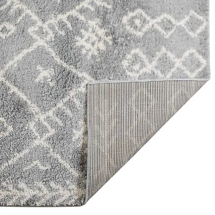 Kirklands Home Geometric Area Rug, 5x8 Gray Online