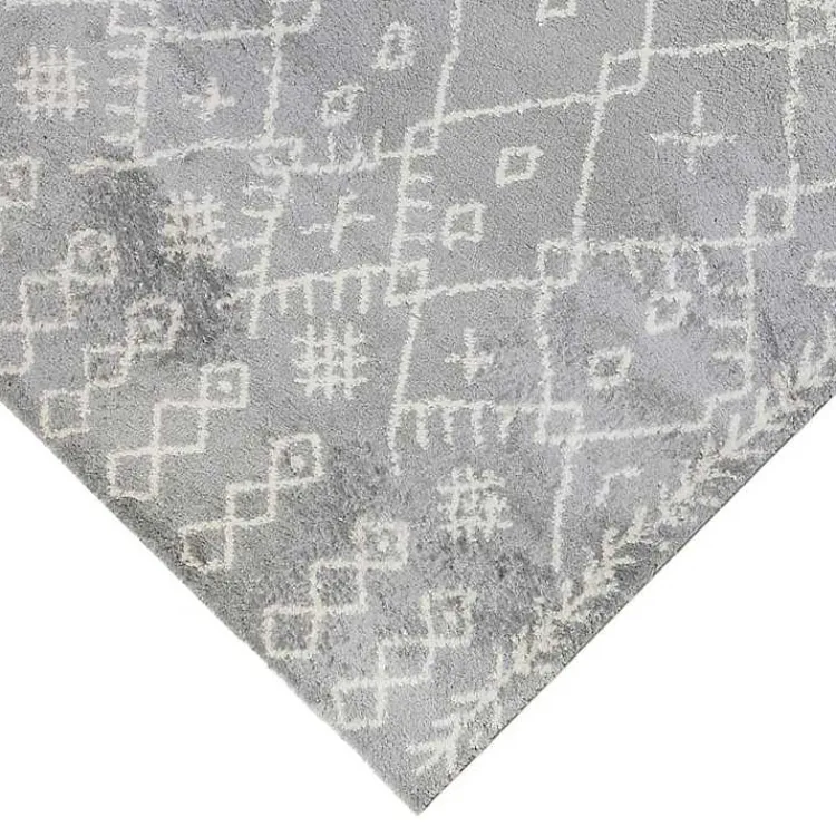 Kirklands Home Geometric Area Rug, 8x10 Gray