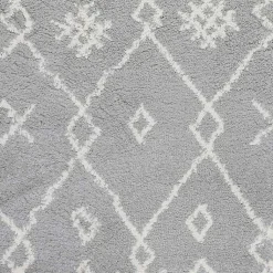 Kirklands Home Geometric Area Rug, 8x10 Gray