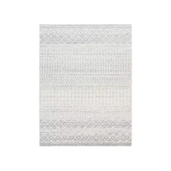 Kirklands Home Gray Global Pattern Area Rug, 7x10 Discount