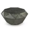 Kirklands Home Gray Hand-Stamped Iron Octagonal Coffee Table Online