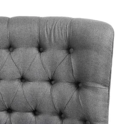 Kirklands Home Hand-Tufted Swivel Glider Accent Chair Gray Online