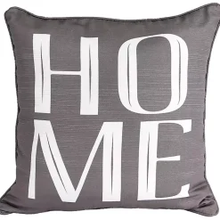 Pillows>Kirklands Home Gray Home Sentiment Pillow