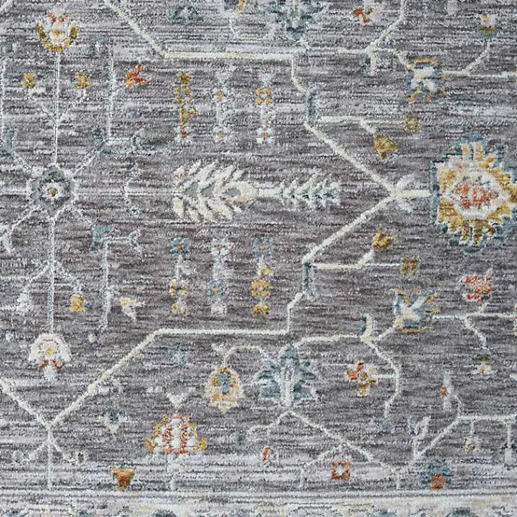 Kirklands Home Gray Ivory Accent Rug, 2x3 Outlet