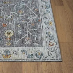 Kirklands Home Gray Ivory Area Rug, 5x8 Sale