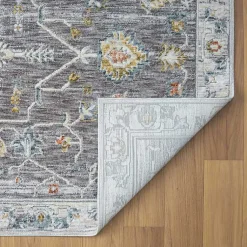 Kirklands Home Gray Ivory Area Rug, 7x9 Hot