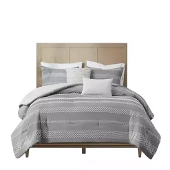 Kirklands Home Jacquard 5-pc. California King Comforter Set Gray Online