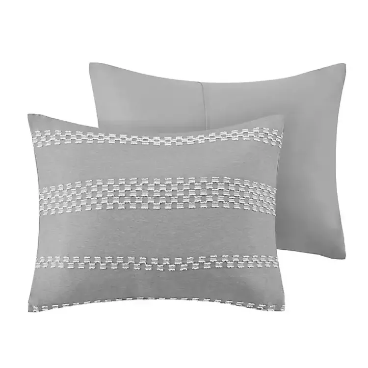 Kirklands Home Jacquard 5-pc. California King Comforter Set Gray Online