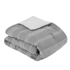 Kirklands Home Jacquard 5-pc. California King Comforter Set Gray Online