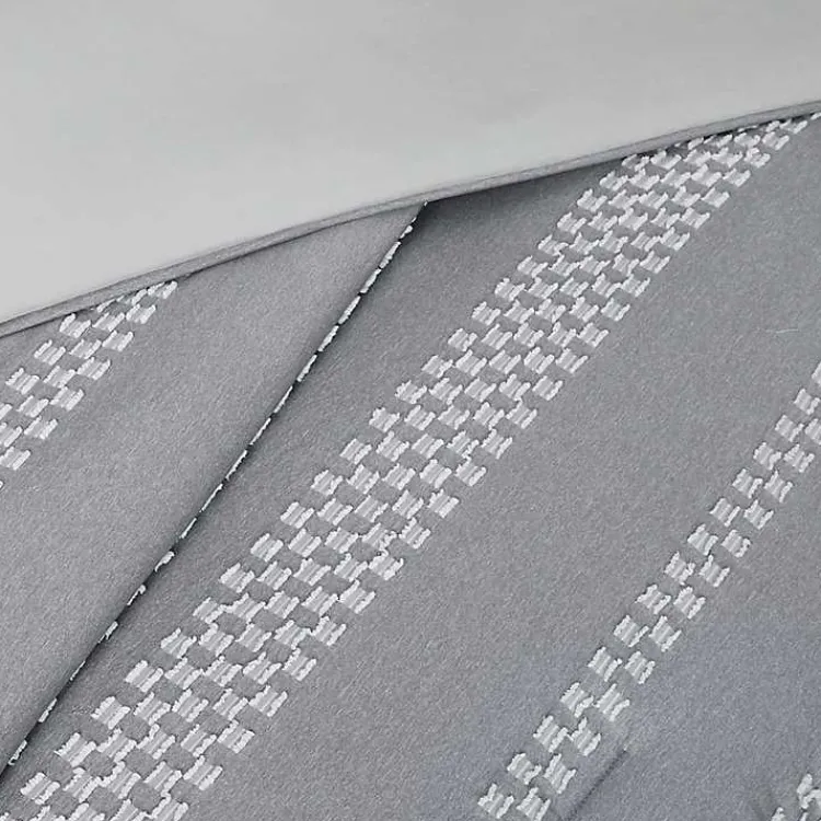 Kirklands Home Jacquard 5-pc. California King Comforter Set Gray Online