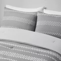 Kirklands Home Jacquard 5-pc. California King Comforter Set Gray Online