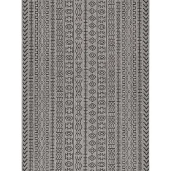 Kirklands Home Jamie Outdoor Area Rug, 6x9 Gray Outlet