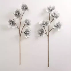 Stems & Bouquets>Kirklands Home Japanese Magnolia Sprays, Set of 2 Gray