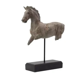 Statues & Figurines>Kirklands Home Gray Legless Horse Statue