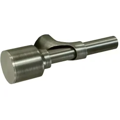Kirklands Home Gray Metal Blackout Finial Curtain Rod, 72 in. Clearance