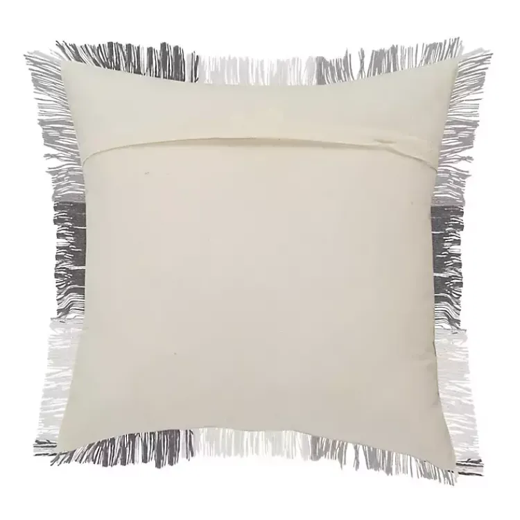 Pillows>Kirklands Home Gray Monochrome Accent Pillow