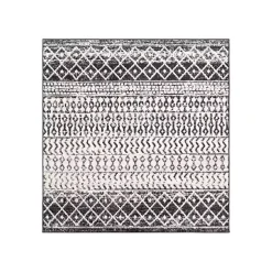 Kirklands Home Gray Moroccan Pattern Square Area Rug, 6 ft. Online