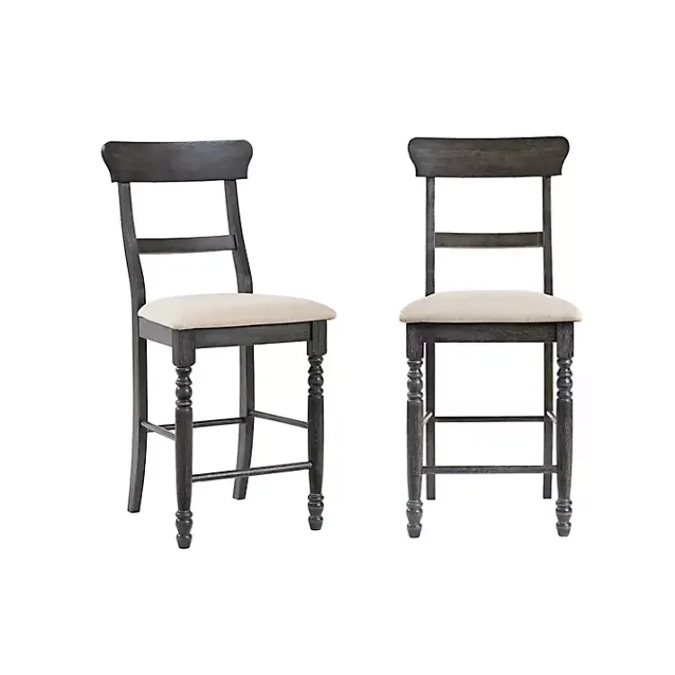 Kirklands Home Muse Counter Chairs, Set of 2 Gray