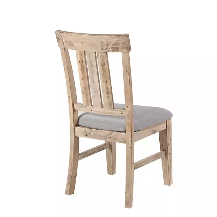 Kirklands Home Gray Natural Wooden Sonoma Dining Chairs, Set of 2 Tan Hot