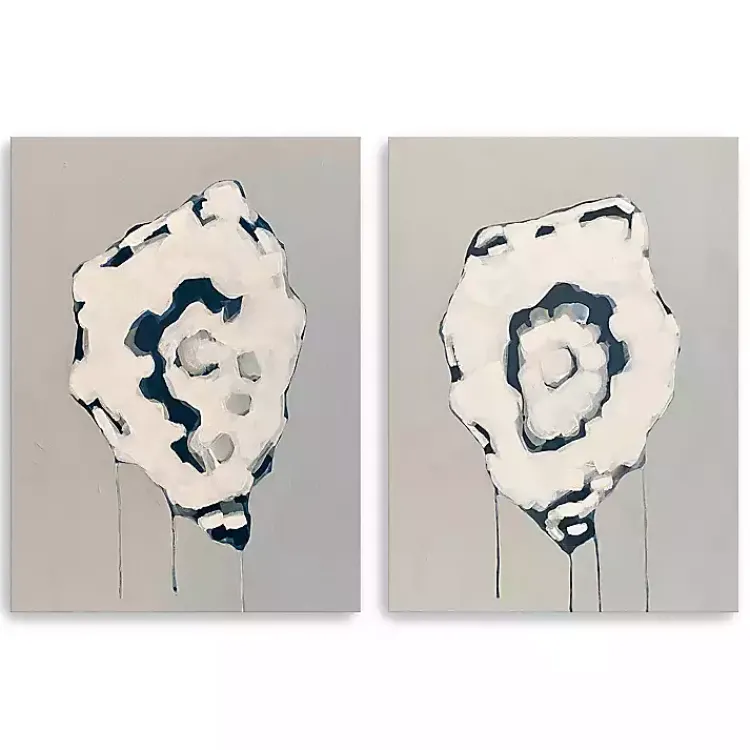Kirklands Home Gray Oysters Canvas Art Prints, Set of 2 Sale