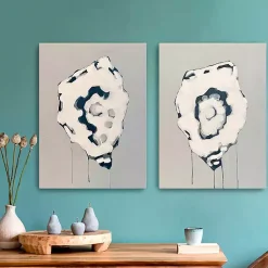 Kirklands Home Gray Oysters Canvas Art Prints, Set of 2 Sale