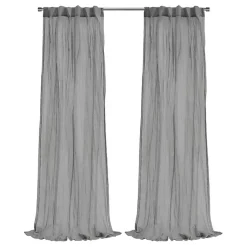 Kirklands Home Paloma Curtain Panel, 63 in. Gray Best