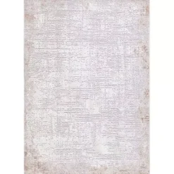 Kirklands Home Gray Parker Textured Area Rug, 5x7 Clearance