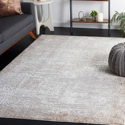 Kirklands Home Gray Parker Textured Area Rug, 5x7 Clearance