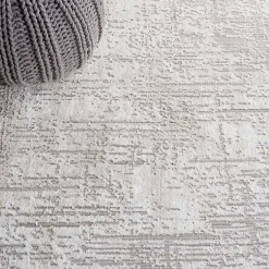 Kirklands Home Gray Parker Textured Area Rug, 6x6 Best