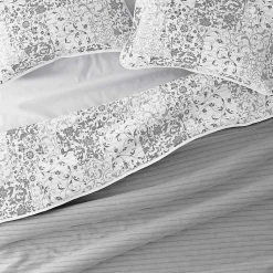 Kirklands Home Gray Patchwork Reversible 2-pc. Twin Quilt Set Sale