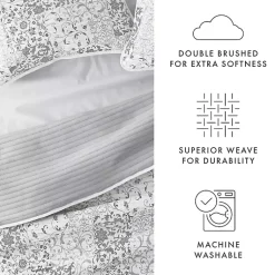 Kirklands Home Gray Patchwork Reversible 2-pc. Twin Quilt Set Sale