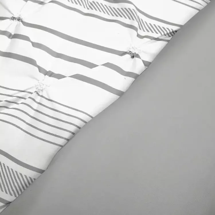 Kirklands Home Gray Pintuck Stripe Full/Queen 5-pc. Comforter Set Online